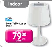 Solar Table Lamp-Each