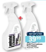 Under Foot Laminate Floor Cleaner Assorted-2x750ml