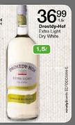 Drostdy Hot Extra Light Dry White-1.5Ltr