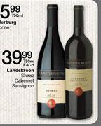 Landskroon Shiraz/Cabernet/Sauvignon-750ml Each