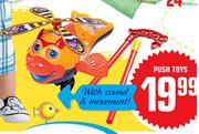 Push Toys With Sound & Movement 