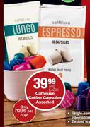 Caffeluxe Coffee Capsules Assorted-50g