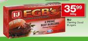 I&J Flaming Good Burgers-500g