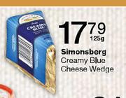 Simonsberg Creamy Blue Cheese Wedge-125g 