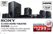 Sony 5.1 DVD Home Theatre System (DAVTZ135) 