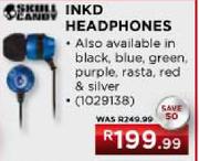 Skull Candy InkD Headphones