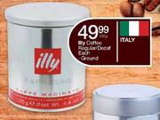 Illy Coffee Regular/Decaf-125g Each