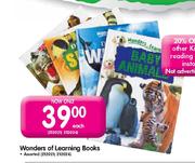 Wonders Of Learning Books-Each