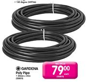 Gardena Poly Pipe - 20mm x 25m Each