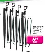 Gardena Micro Sprayer Complete (Red) - Each