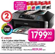 Canon 4-in-1 Colour Inkjet Printer (MX714)