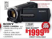 Sony Video Camera (SX21)