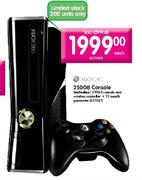 XBox 360 250GB console + Wireless Controller