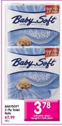 Baby Soft 2-Ply Toilet Rolls-12's
