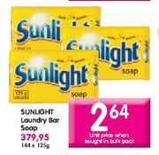 Sunlight Laundry Bar Soap-125g each