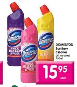 Domestos Sanitary Cleaner-750ml each