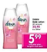 Dawn Body Lotion-200ml