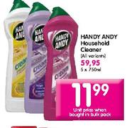 Handy Andy Household Cleaner-750ml each