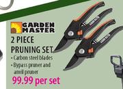 Garden Master 2 Piece Pruning Set-per set