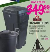 Big Jim Wheelie Bin-140 Ltr each
