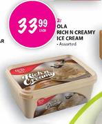 Ola Rich N Creamy Ice Cream-2l Each