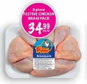 Festive Chicken Braai Pack-8 Piece