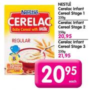 Nestle Cerelac Infant Cereal Stage 3-250g Each
