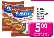 Purity Soup & Gravy Mix-30g Each