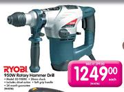 Ryobi 950W Rotary Hammer Drill (ED-950RK)-Each