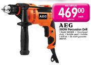 AEG 580W Percussion Drill (SBE580R)-Each