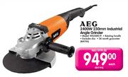 AEG 230mm Industrial Angle Grinder (WS2200/9)-2400W Each