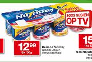 Danone Nutriday Gladde Jogurt Verskeidenheid-8x100g