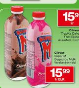 Clover Super M Gegeurde Melk Verskeidenheid-1Ltr Elk