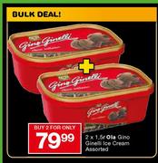 Gino Ginelli Ice Cream Assorted-2x1.5Ltr