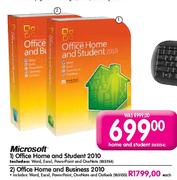 Microsoft Office Home and Student 2010