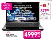 Fujitsu 15.6" Laptop (AH532) + Free Laptop Bag