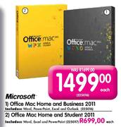 Microsoft Office Mac Home and Student 2011