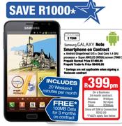 Samsung GALAXY Note Smartphone on Contract