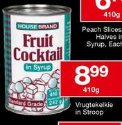 House Brand Fruit Cocktail In Syrup-410g