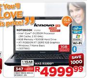 Lenovo Notebook-15.6" 