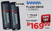 Sahara Flash Drive-32GB Each