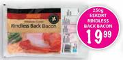 Eskort Rindless Back Bacon-250g
