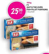 I&J Out'O The Oven Fish Fillet Portions-400g Each