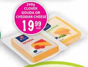 Clover Cheddar Or Gouda Cheese-240g Each