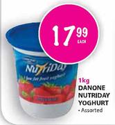 Danone Nutriday Yoghurt-1kg Each