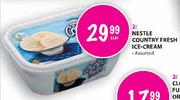 Nestle Country Fresh Ice-Cream-2l Each