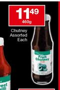 Housebrand Fruit Chutney Assorted-460g Each