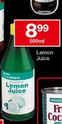 Housebrand Lemon Juice-500ml