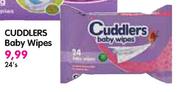Cuddlers Baby Wipes-24's