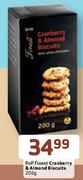 Pnp Finest Crenberry & Almond Biscuits-200g